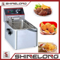 Uma boa fritadeira de gordura profunda Fast Heating Electrical Deep Fryer Equipamento de cozinha